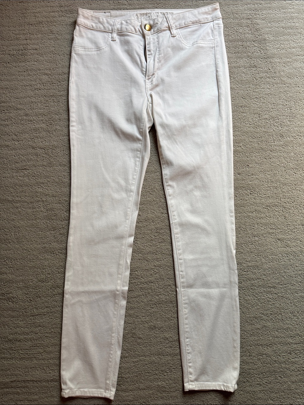 American Eagle Outfitters White Skinny Jeans